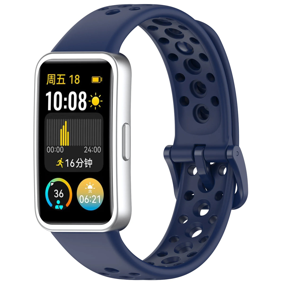 Silicone Straps for  Band 10 9 8 Replacement Sport Breathable Bracelet Correa  Smart Band 8 9 10 Strap Accessories
