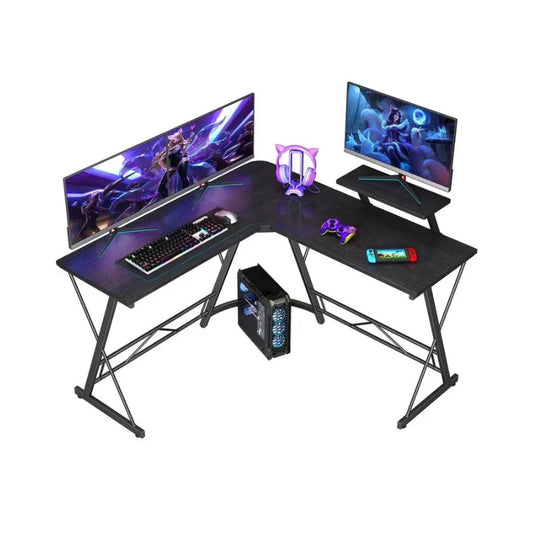 L-Shaped Gaming Computer Desk