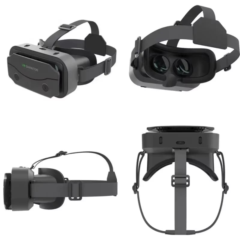3D Virtual Reality VR Glasses Headset Devices Helmet Lenses Goggles Smart for Smartphones Phone Cell Mobile Game Viar Viewer Set