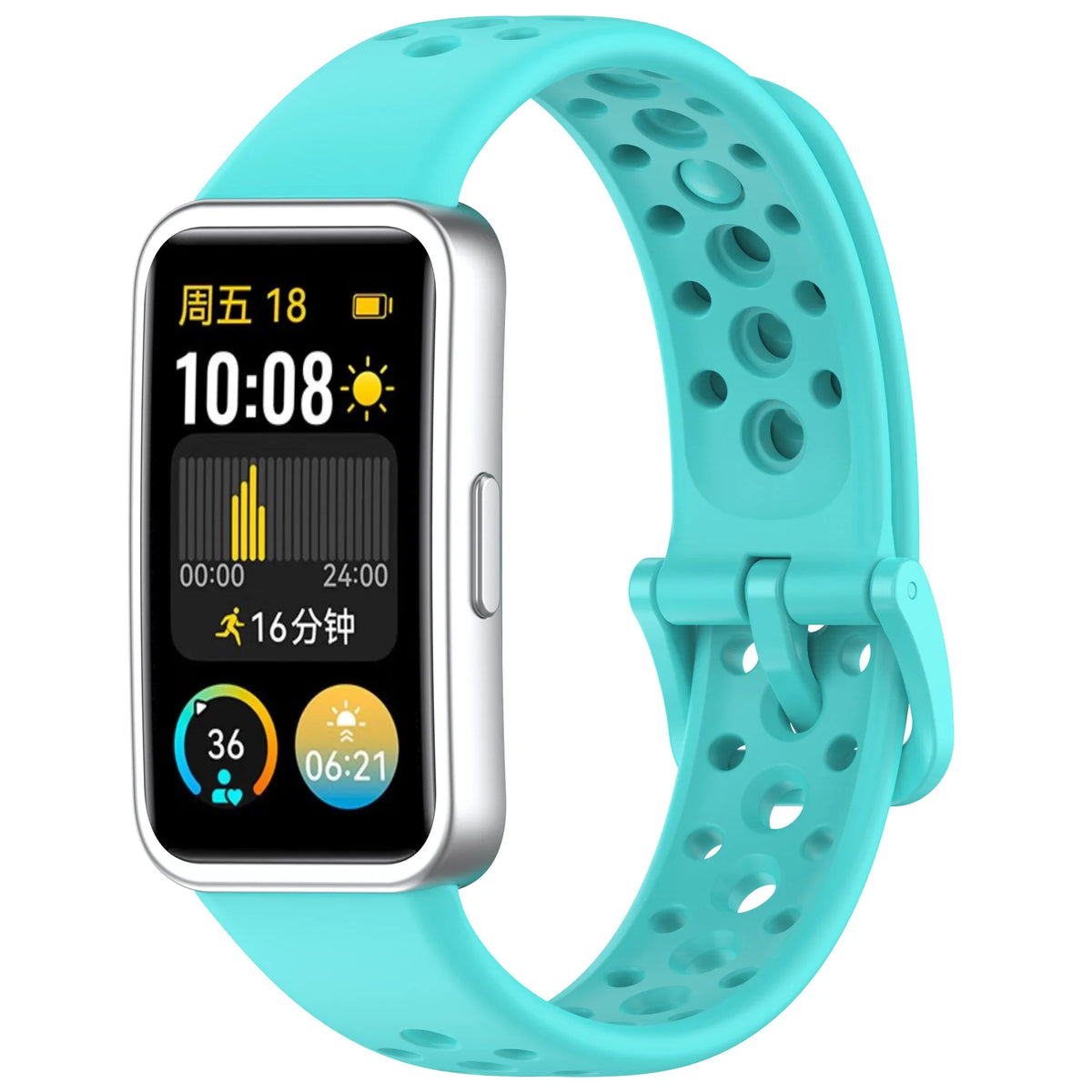 Silicone Straps for  Band 10 9 8 Replacement Sport Breathable Bracelet Correa  Smart Band 8 9 10 Strap Accessories
