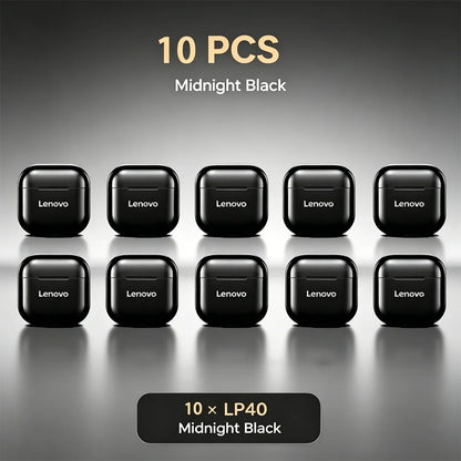 Original Lenovo LP40 Wireless Bluetooth5.4 Headphones TWS Earphones Touch Control Sport Headset Stereo Earbuds For Phone Android