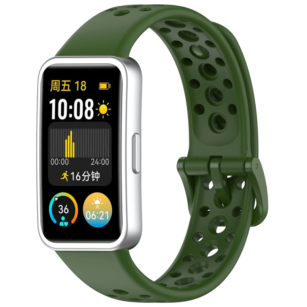 Silicone Straps for  Band 10 9 8 Replacement Sport Breathable Bracelet Correa  Smart Band 8 9 10 Strap Accessories
