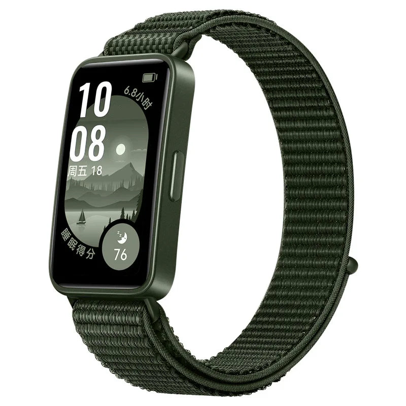 Nylon Loop Strap for  Band 10 9 8 Sports Breathable Comfortable Wristband Bracelet  Band 10 Correa Belt Accessories