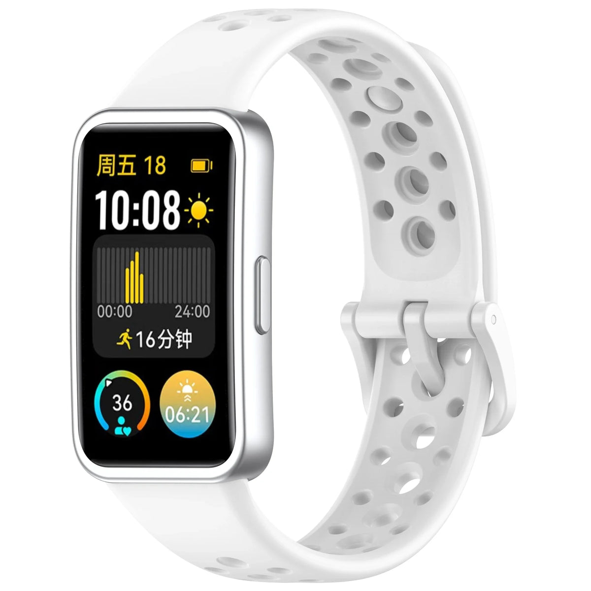 Silicone Straps for  Band 10 9 8 Replacement Sport Breathable Bracelet Correa  Smart Band 8 9 10 Strap Accessories